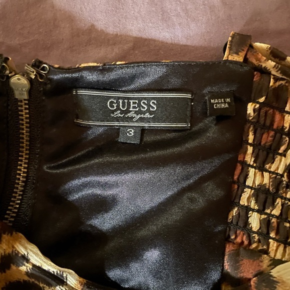 GUESS leopard print dress - Picture 2 of 3
